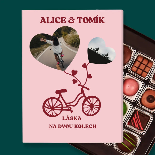 Fotokoláž: Láska Na Dvou Kolech - Pralinky