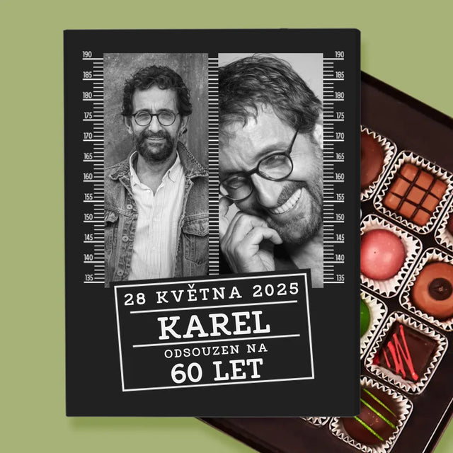 Fotokoláž: Odsouzen Na 60 Let - Pralinky