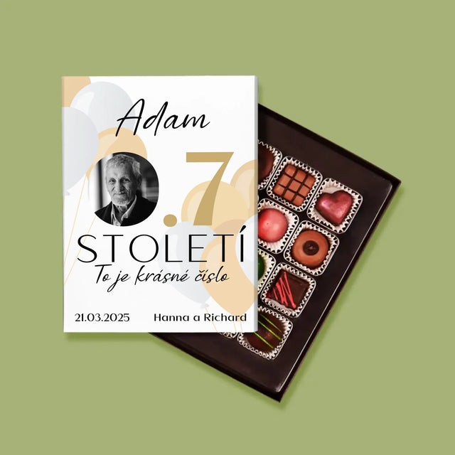 Fotka S Textem: 0,7 Století - Pralinky