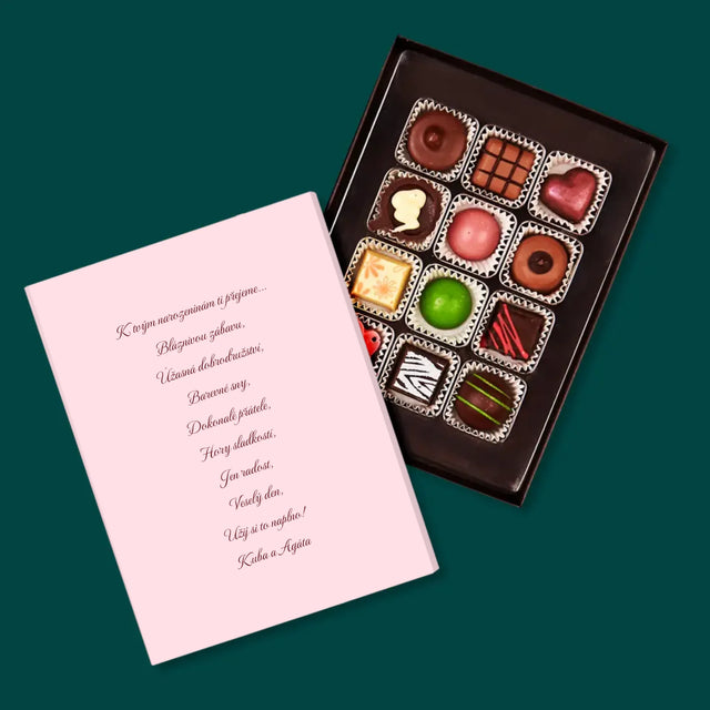 Fotokoláž: Best 70 - Pralinky