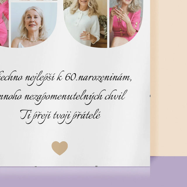 Tvar Z Fotek: Přání K 60. Narozeninám - Plakát