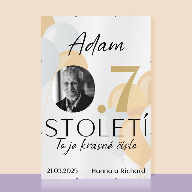 Fotka S Textem: 0,7 Století - Plakát