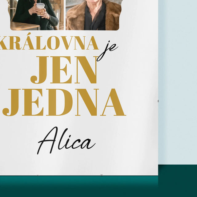 Tvar Z Fotek: 70. Narozeniny Královna - Plakát