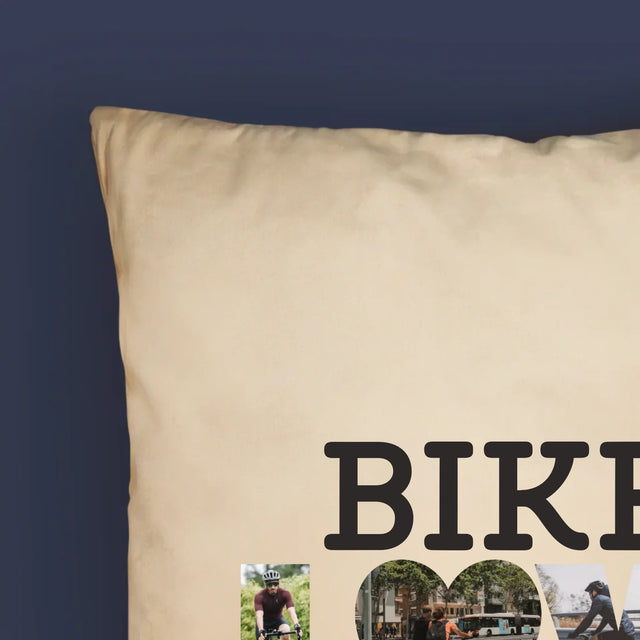 Slovo Z Fotek: Bikelover - Polštář
