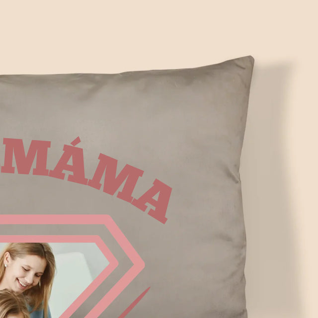 Fotka S Textem: Supermáma - Polštář