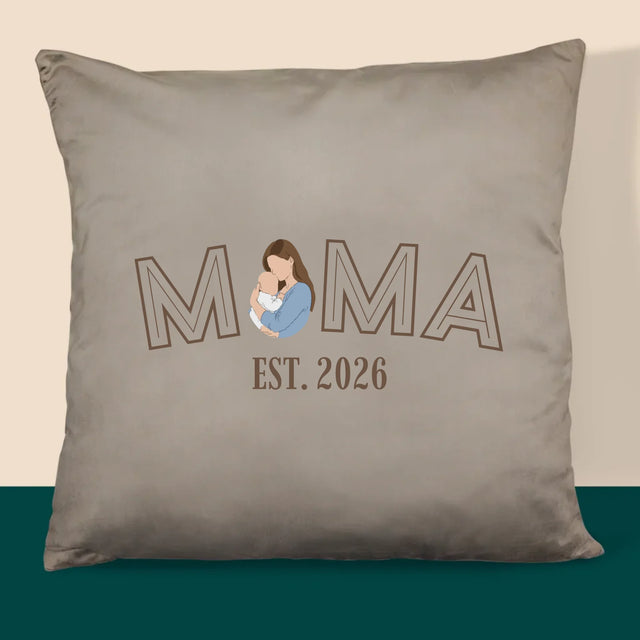 Fotka S Textem: Máma Established - Polštář