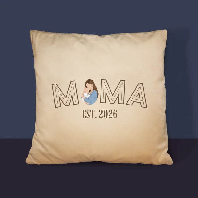 Fotka S Textem: Máma Established - Polštář