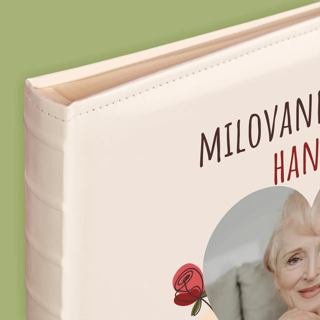 Fotka S Textem: Milované Babičce K Narozeninám - Fotoalbum