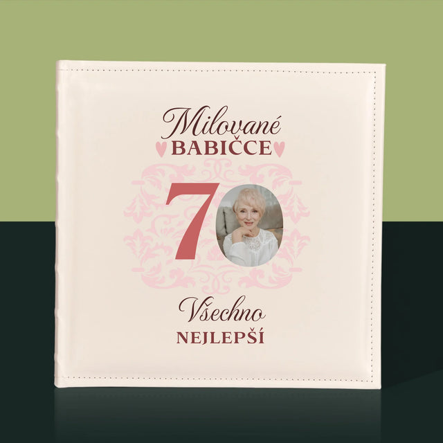 Fotka S Textem: Milované Babičce Všechno Nejlepší - Fotoalbum
