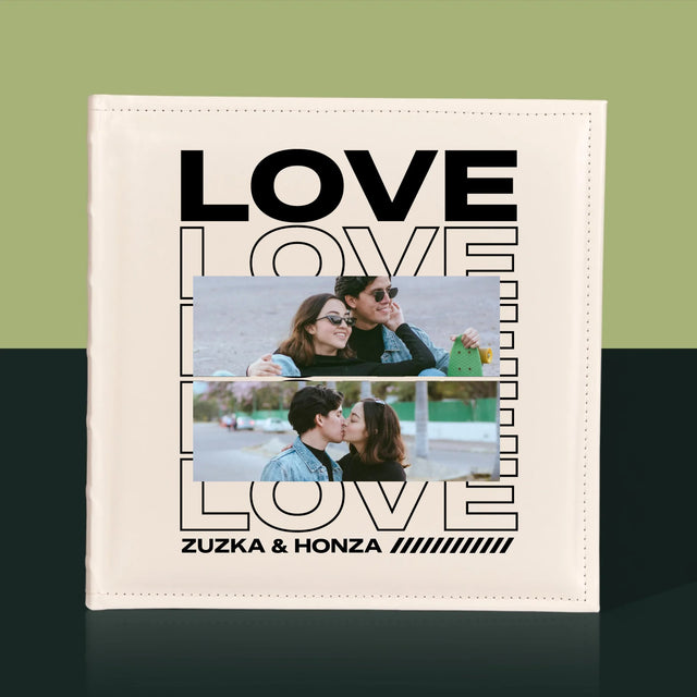 Fotokoláž: Se Slovem Love - Fotoalbum