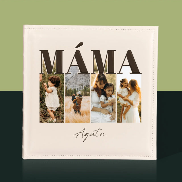 Fotokoláž: Máma Písmena - Fotoalbum