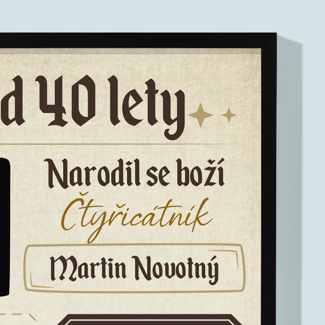 Obálka Časopisu: Před 40 Lety - Tisk V Rámečku