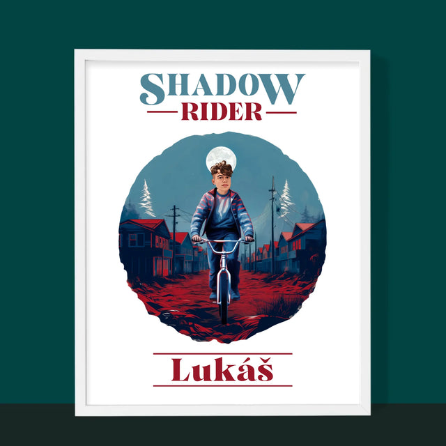 Tvoje Postava: Shadow Rider - Tisk V Rámečku
