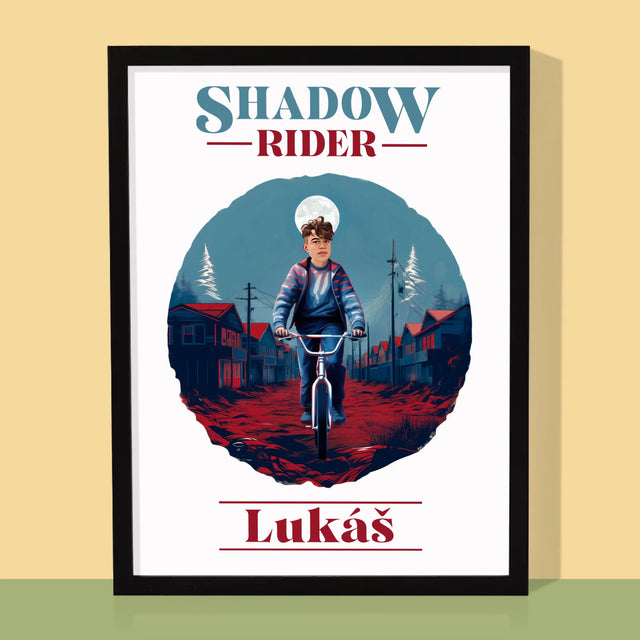 Tvoje Postava: Shadow Rider - Tisk V Rámečku