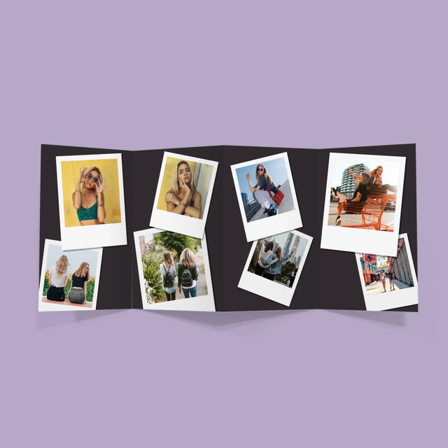 Fotokoláž: Přání K Narozeninám - Velká Harmonika Z Fotografií