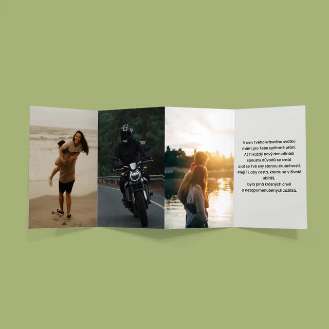 Fotka S Textem: Miluji Tě Na Plný Plyn - Velká Harmonika Z Fotografií