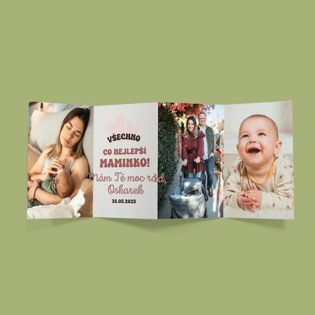 Jméno A Nápis: První Den Matek Káva Mléko - Velká Harmonika Z Fotografií