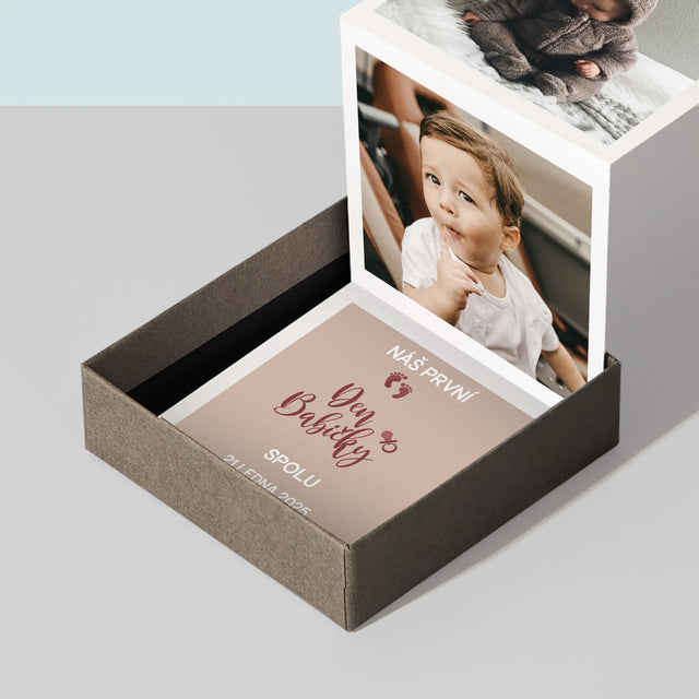 Fotokoláž: První Den Babičky - Fotoalbum Harmonika