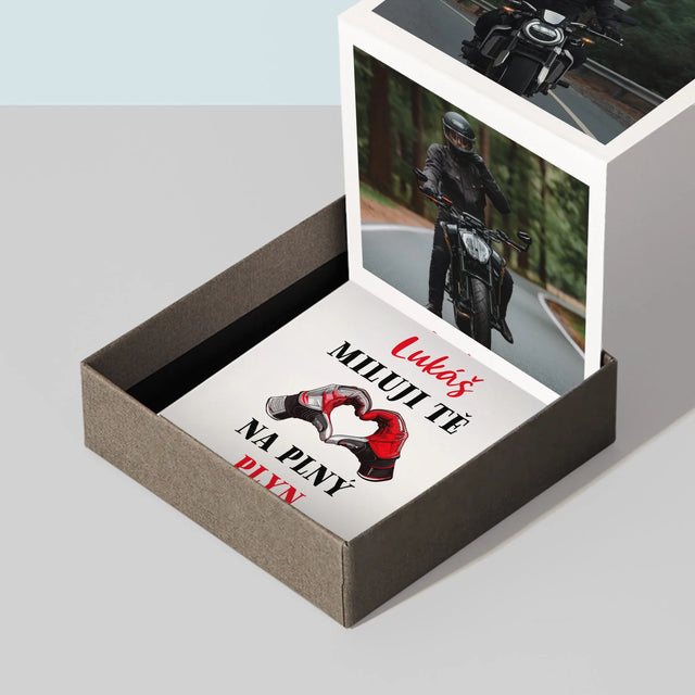 Fotka S Textem: Miluji Tě Na Plný Plyn - Fotoalbum Harmonika