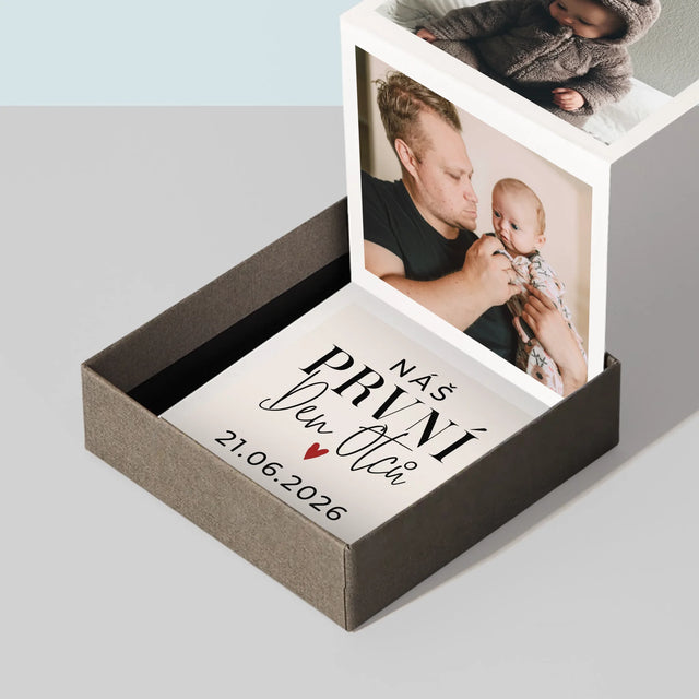 Fotokoláž: K Prvnímu Dni Otců - Fotoalbum Harmonika