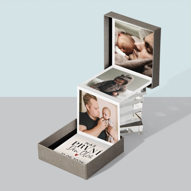 Fotokoláž: K Prvnímu Dni Otců - Fotoalbum Harmonika