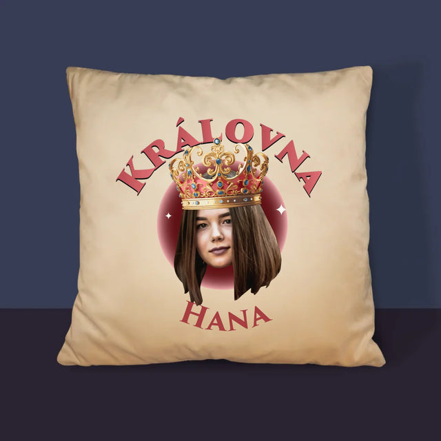 Fotka A Textem: Královna - Polštář