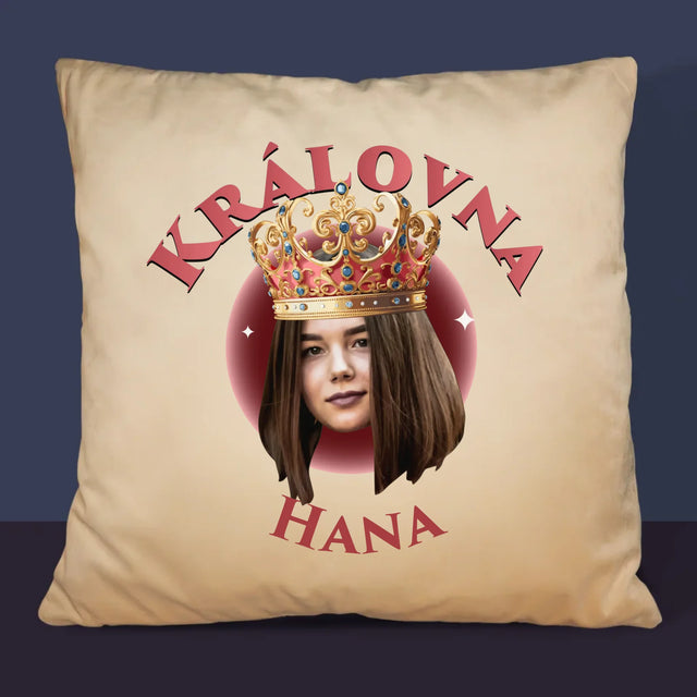 Fotka A Textem: Královna - Polštář